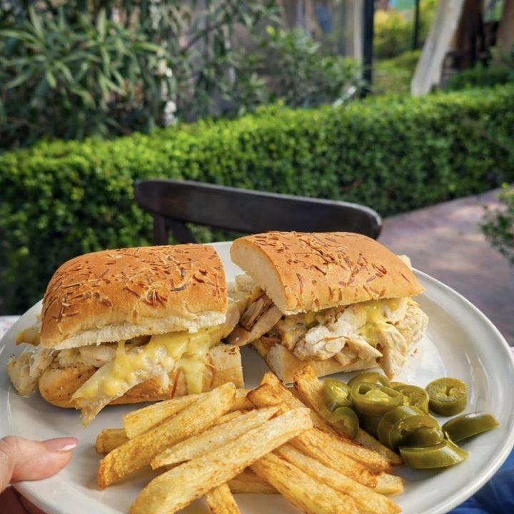 Torta al horno con papas de la casa